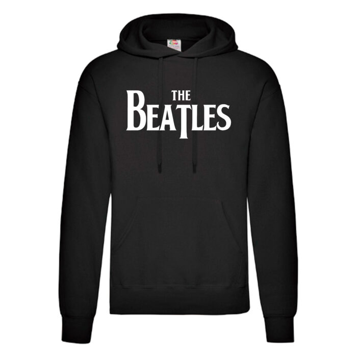 Sudadera Beatles, The negra - Logo