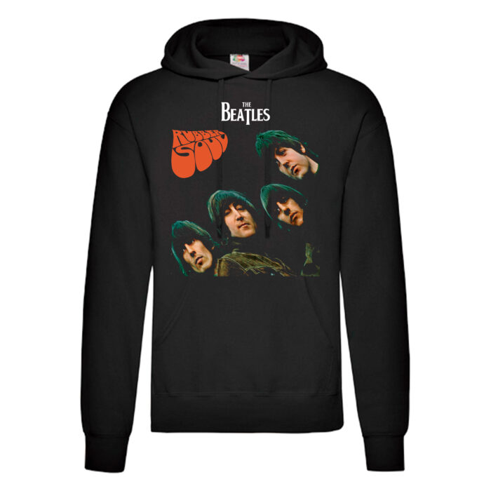 Sudadera Beatles, The negra - Rubber Soul