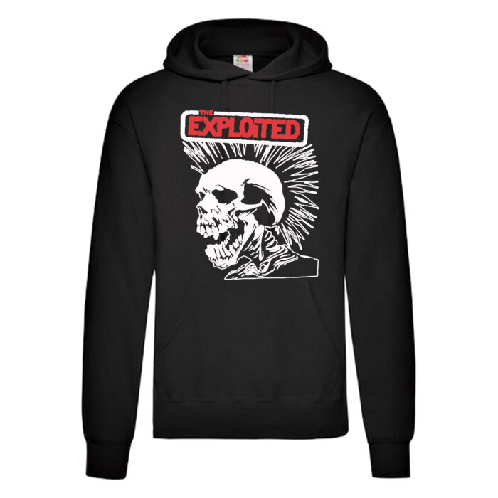 Sudadera Exploited, The negra - Logo