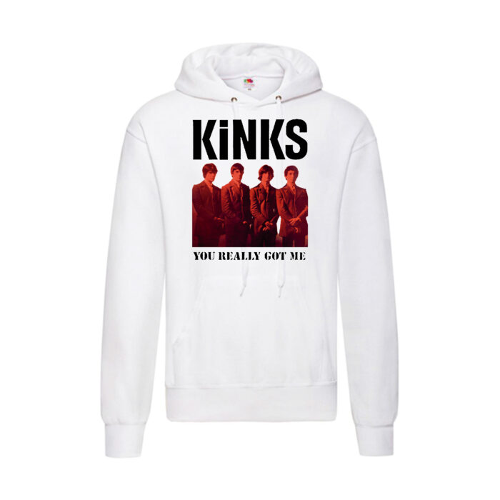 Sudadera Kinks, The blanca - You Really Got Me