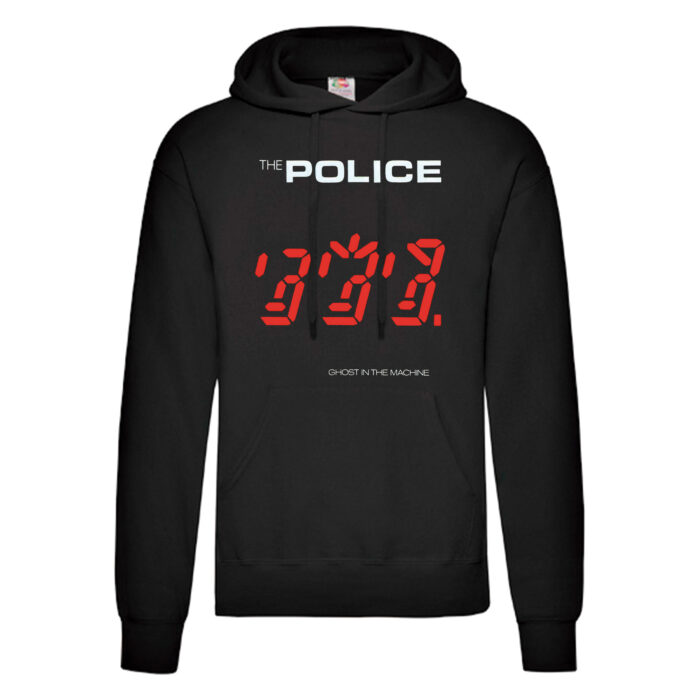 Sudadera Police, The negra - Ghost In The Machine