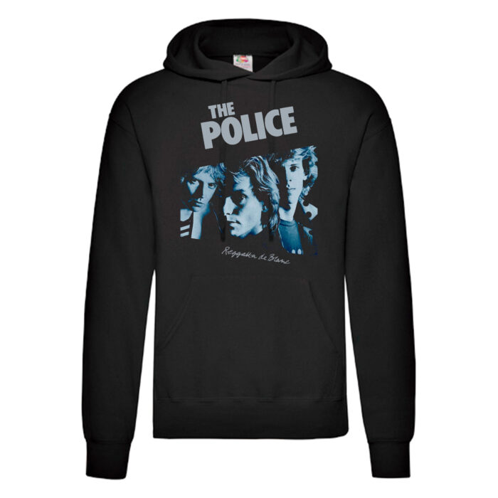Sudadera Police, The negra - Reggatta De Blanc