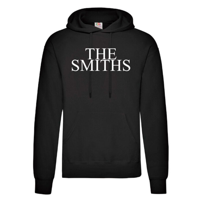 Sudadera Smiths, The negra - Logo