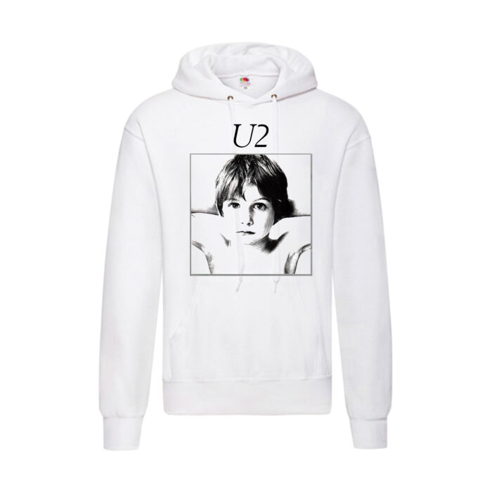 Sudadera U2 blanca - Boy