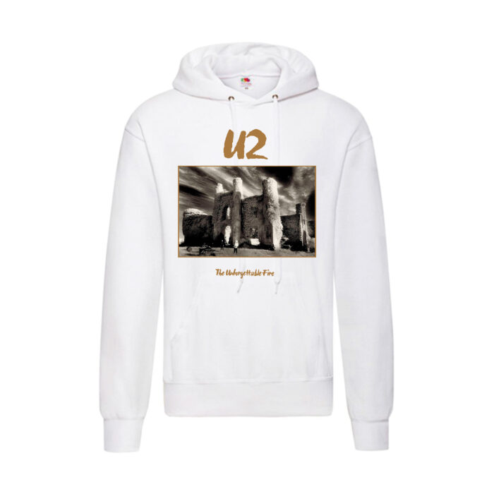 Sudadera U2 blanca - The Unforgettable Fire