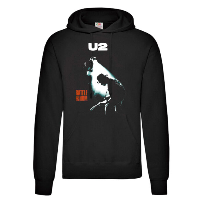 Sudadera U2 negra - Rattle And Hum